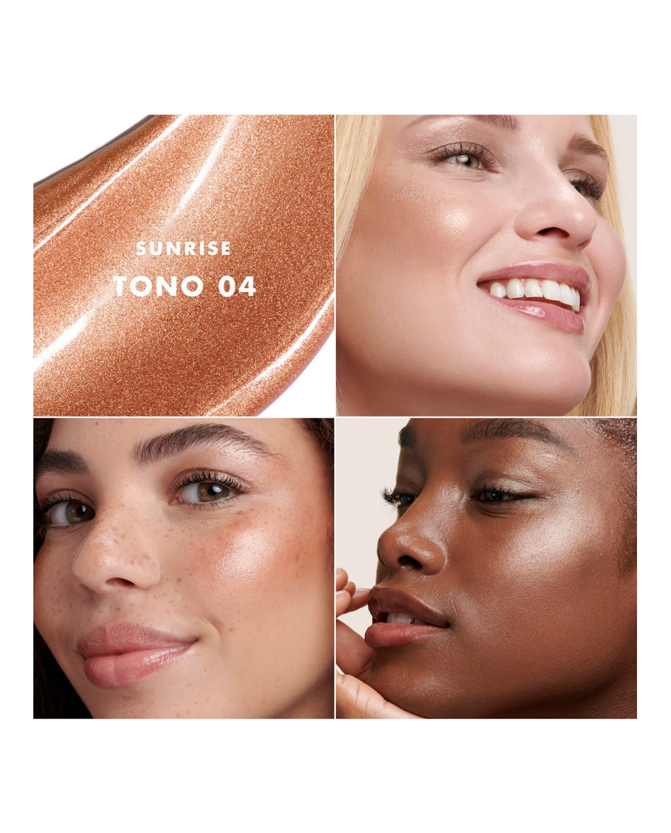 Iluminador Líquido Luminous Silk Acqua Highlighter Giorgio Armani - 4 Sunrise 4 Sunrise-4