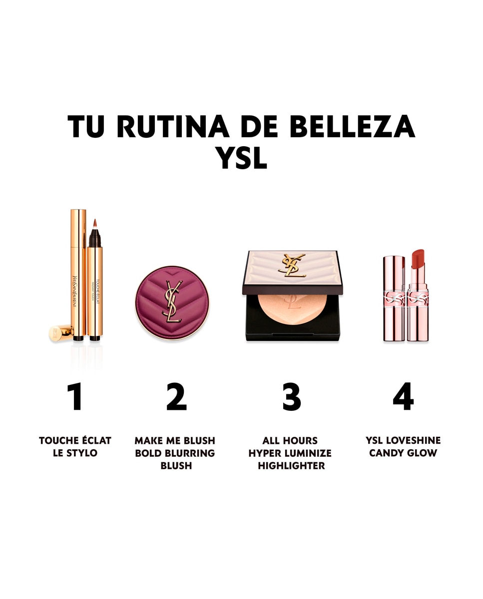 Iluminador en Polvo Cremoso All Hours Hyper Luminize Yves Saint Laurent HYPNOTIC HONEY-5