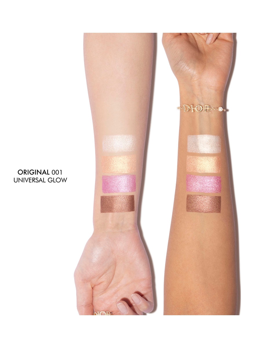 Dior Backstage Glow Maximizer Palette Paleta de iluminadores y colorete multiusos - 001 Universal Glow 001 Universal Glow-4