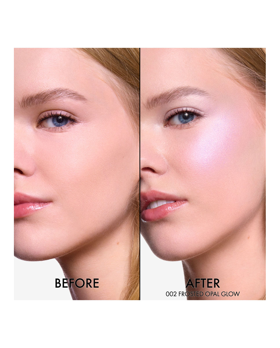 Dior Backstage Glow Maximizer Palette Paleta de iluminadores y colorete multiusos - 002 Frosted Opal Glow 002 Frosted Opal Glow-3