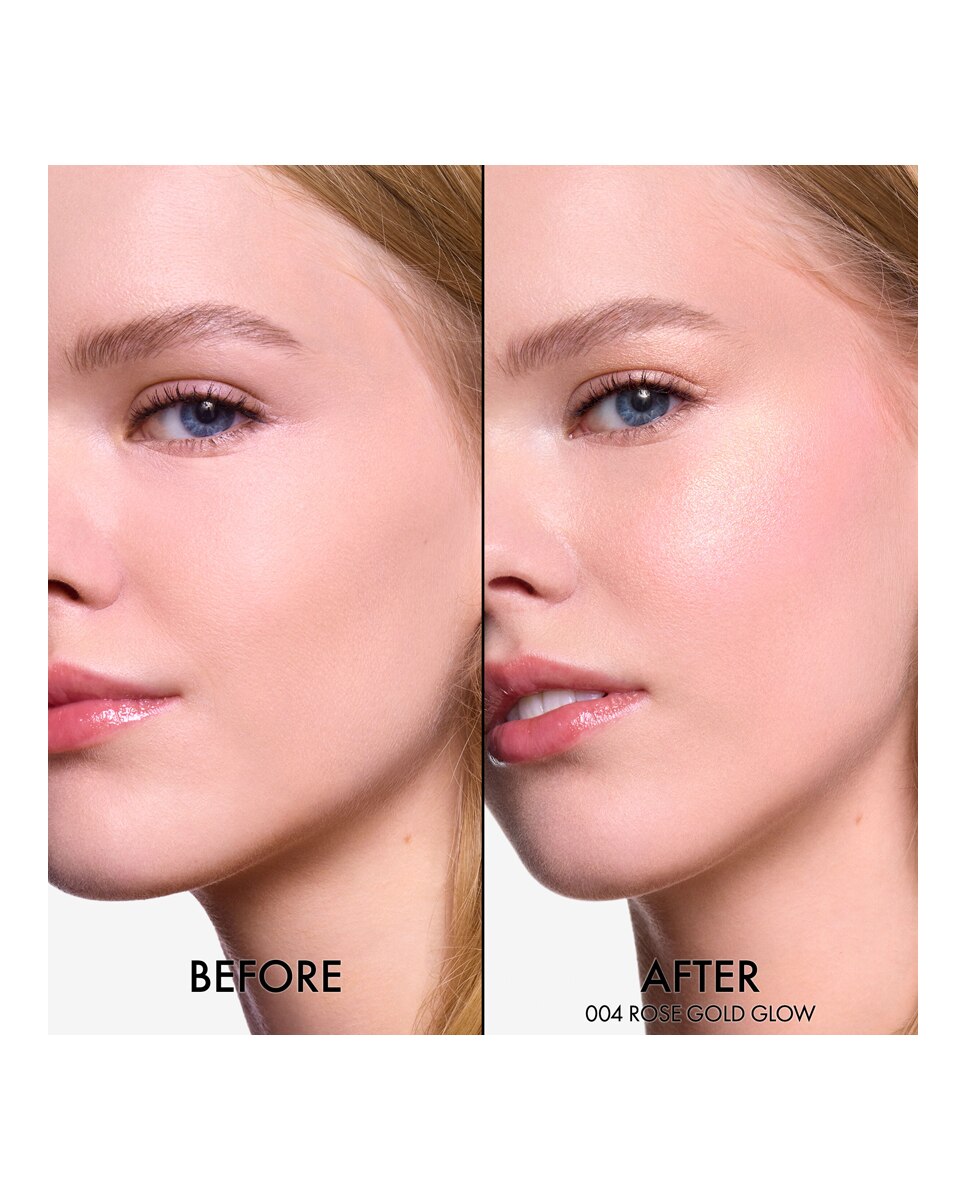 Dior Backstage Glow Maximizer Palette Paleta de iluminadores y colorete multiusos - 004 Rose Gold Glow 004 Rose Gold Glow-3