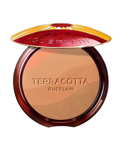 Terracotta Golden Dunes Los polvos iluminadores efecto buena cara natural Guerlain