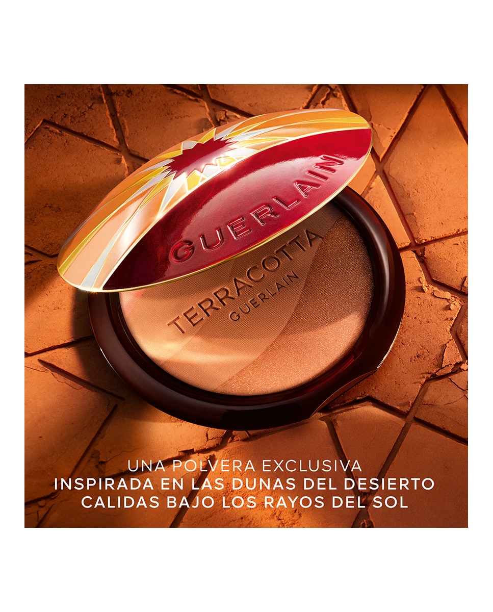 Terracotta Golden Dunes Los polvos iluminadores efecto buena cara natural Guerlain - RED ZAGORA RED ZAGORA-5