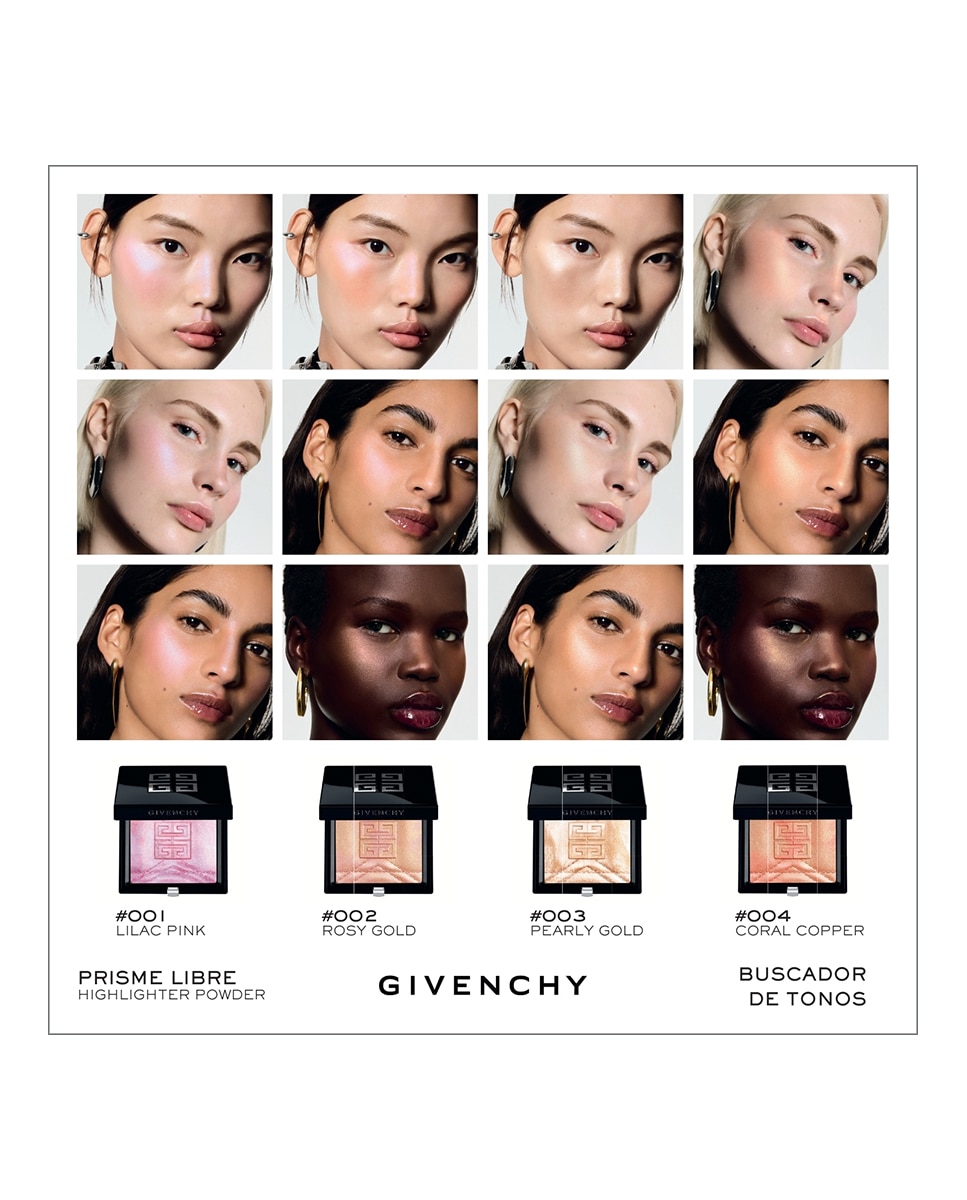 Polvos Iluminadores Prisme Libre Highlighter Powder Givenchy - 001 LILAC PINK 001 LILAC PINK-2
