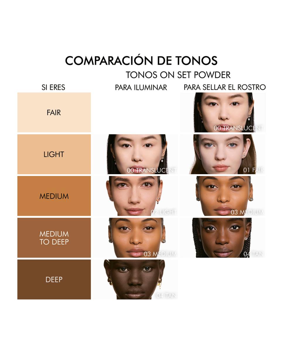 Dior Forever On Set Powder Polvos sueltos fijadores - acabado mate difuminador invisible - 01 Fair 01 Fair-5