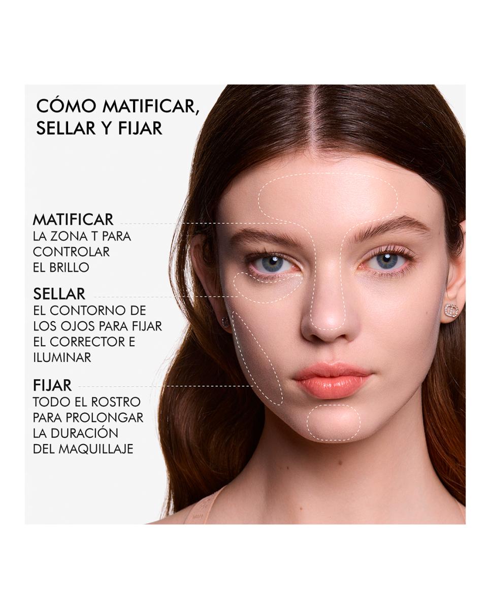 Dior Forever On Set Powder Polvos sueltos fijadores - acabado mate difuminador invisible - 01 Fair 01 Fair-6