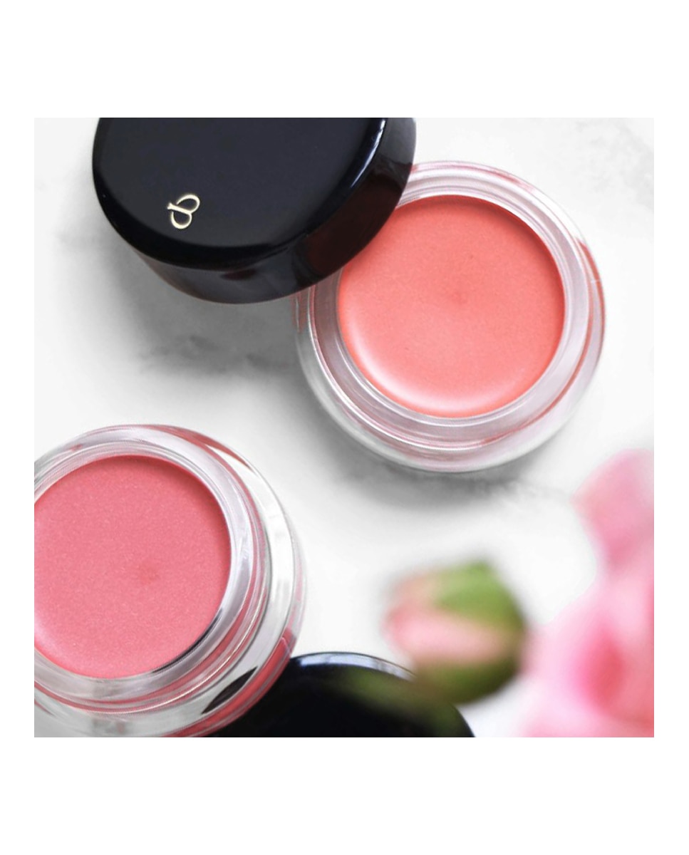 Colorete Cream Blush Clé de Peau Beauté - Persimmon 4 6 g Cranberry 1-4