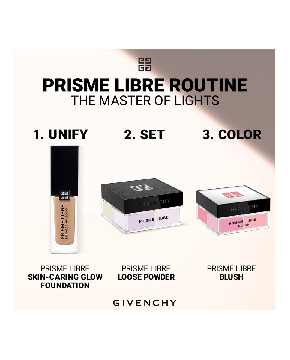 GIVENCHY PRISME LIBRE BLUSH セット Colorete Prisme Libre Blush Givenchy 6 Flanelle Rubis · El Corte