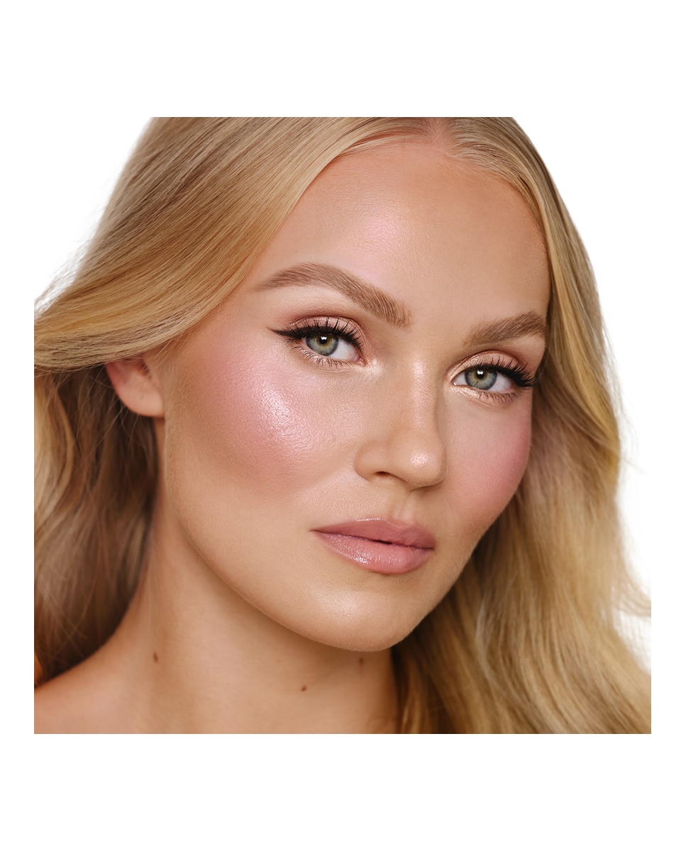 Iluminador Hollywood Glow Glide Architect Highlighter Charlotte Tilbury - Pillow Talk Glow Pillow Talk Glow-2