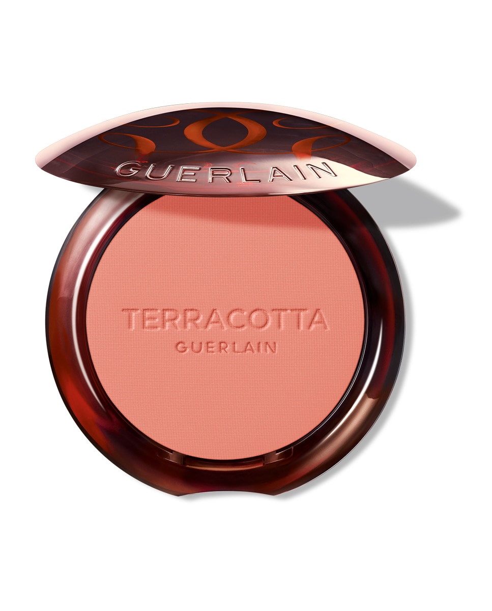 Imagen 0 de Colorete con efecto buena cara Terracotta Blush Guerlain Coral, Pink, Universal neutral
