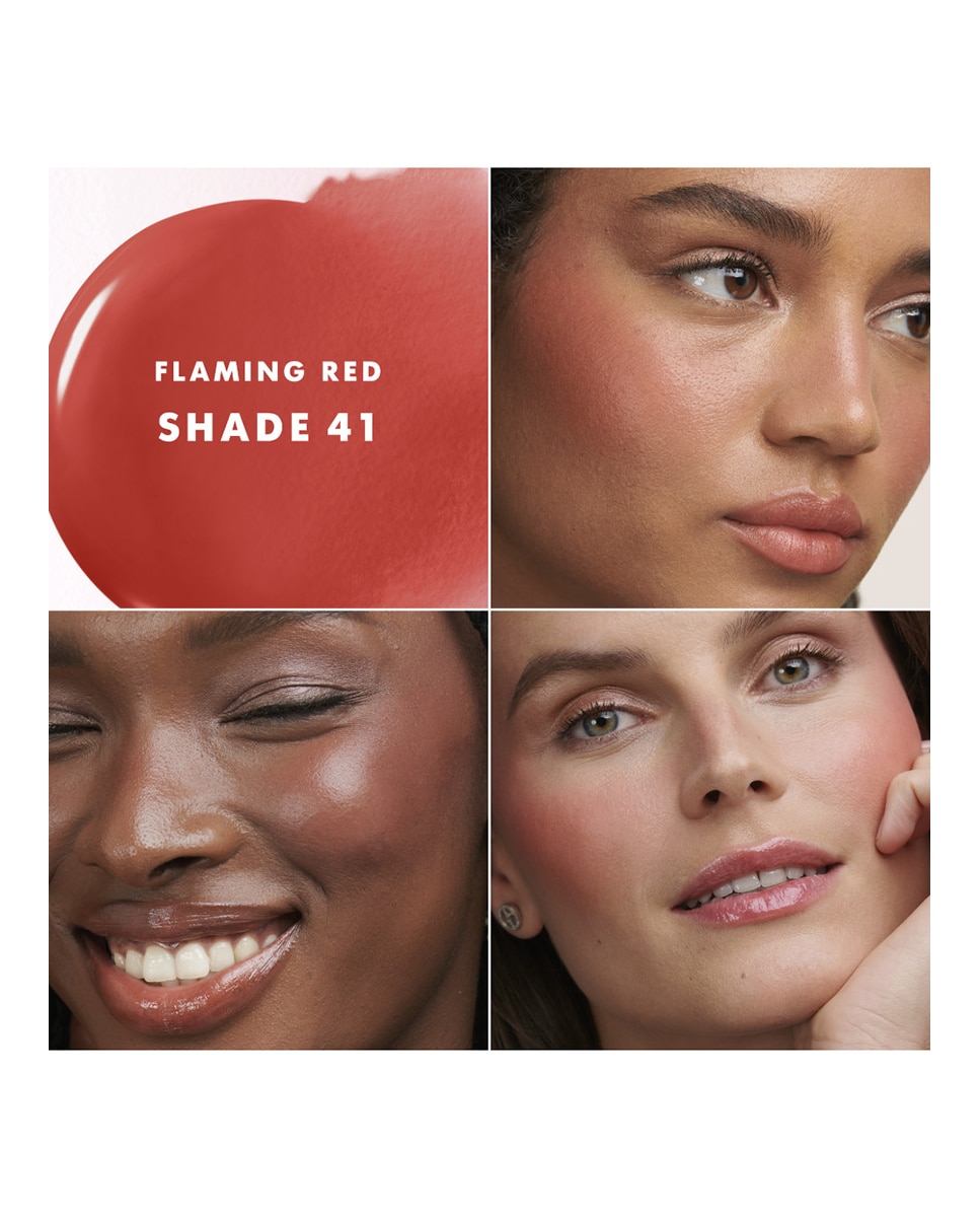 Colorete Líquido Larga Duración Luminous Silk Cheek Tint Giorgio Armani - 41 Flaming Red 41 Flaming Red-4