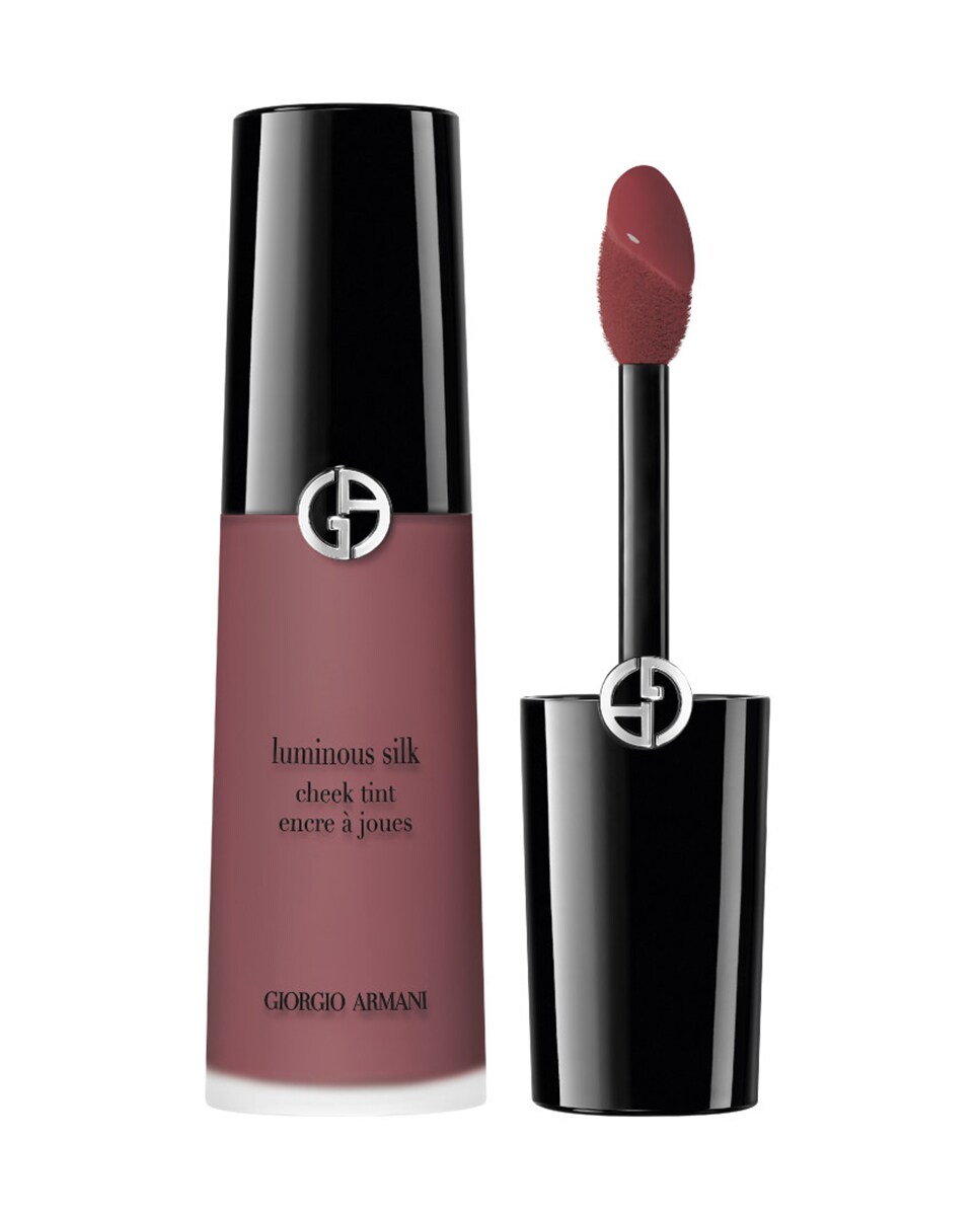 Colorete Líquido Larga Duración Luminous Silk Cheek Tint Giorgio Armani 65 Intense Berry-2