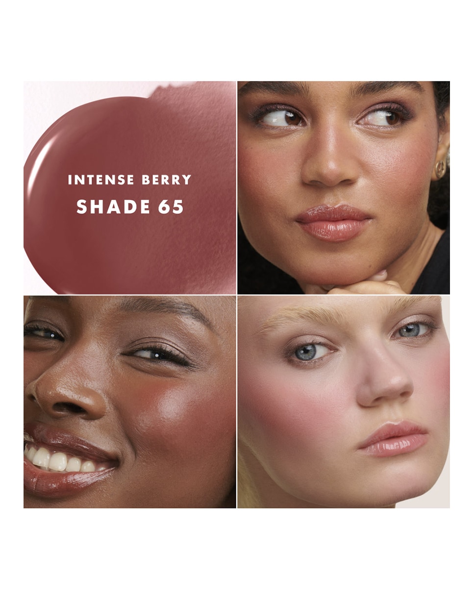 Colorete Líquido Larga Duración Luminous Silk Cheek Tint Giorgio Armani 65 Intense Berry-4
