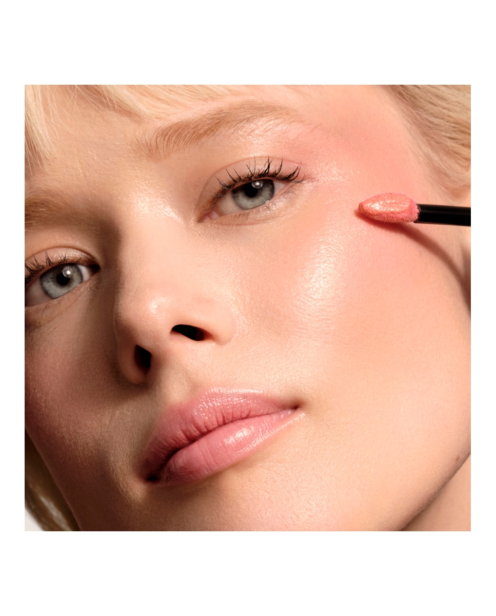 Colorete Líquido Luminous Silk Cheek Tint Shine Armani - Starlit Peach Starlit Peach-4