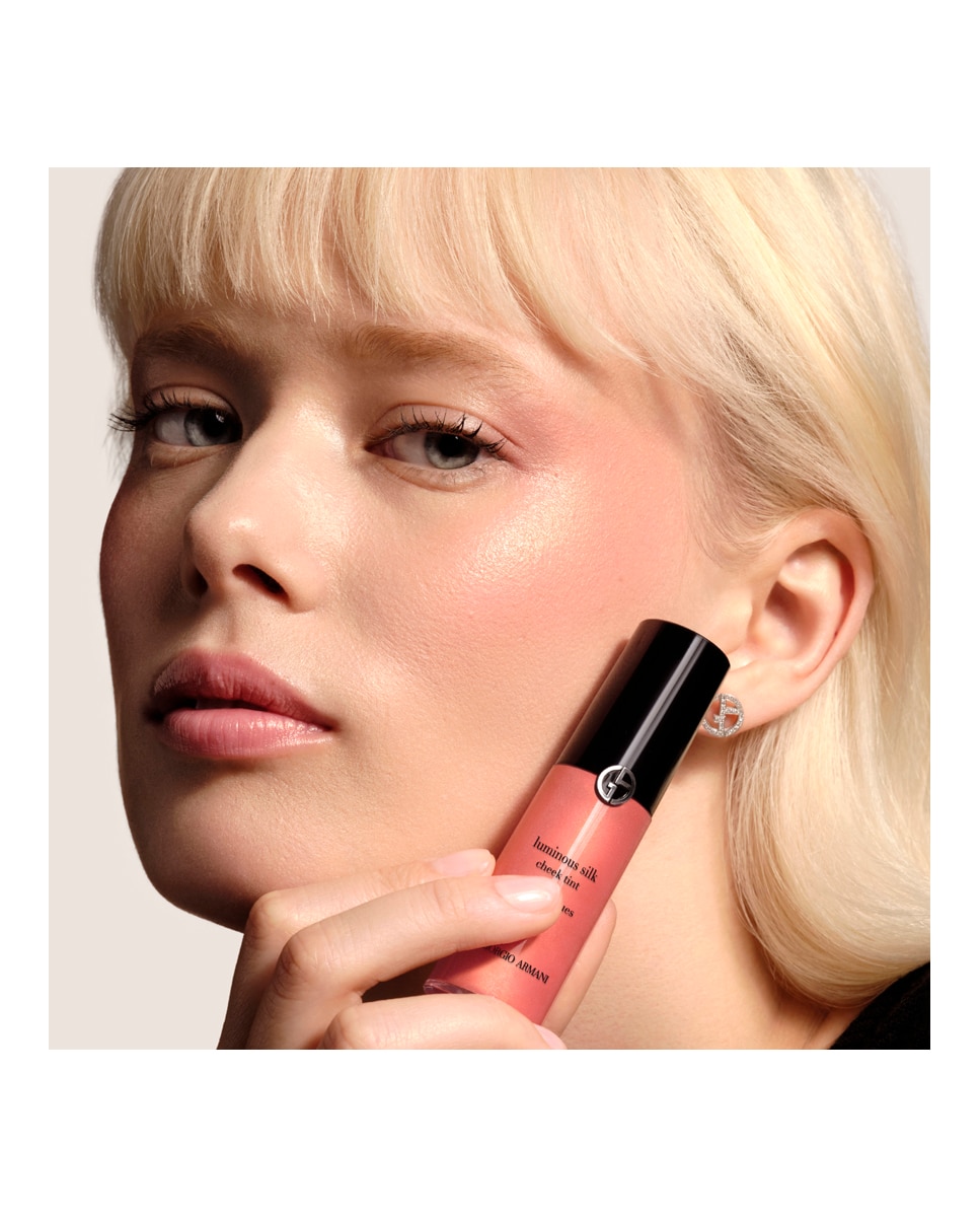 Colorete Líquido Luminous Silk Cheek Tint Shine Armani - Starlit Peach Starlit Peach-6