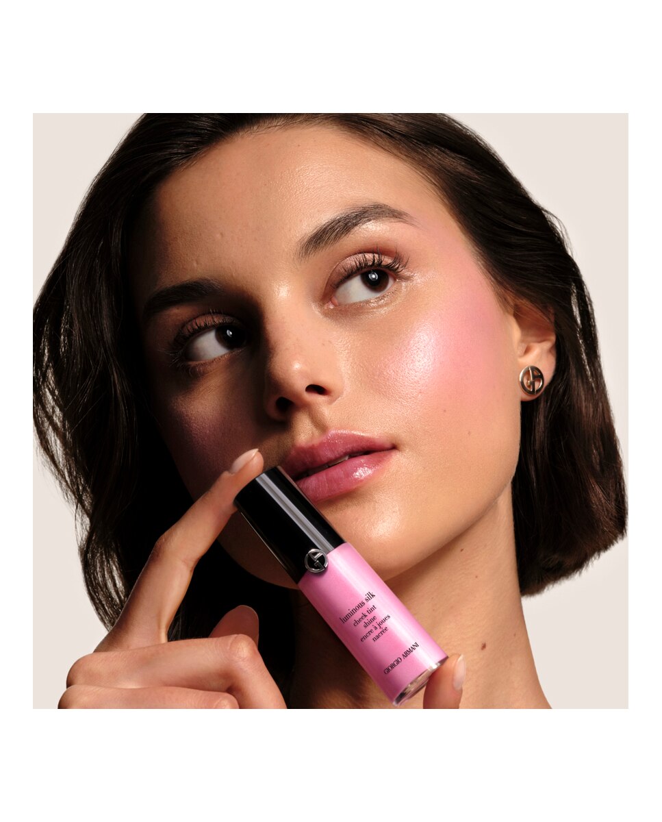 Colorete Líquido Luminous Silk Cheek Tint Shine Armani - Cosmic Pink Cosmic Pink-6