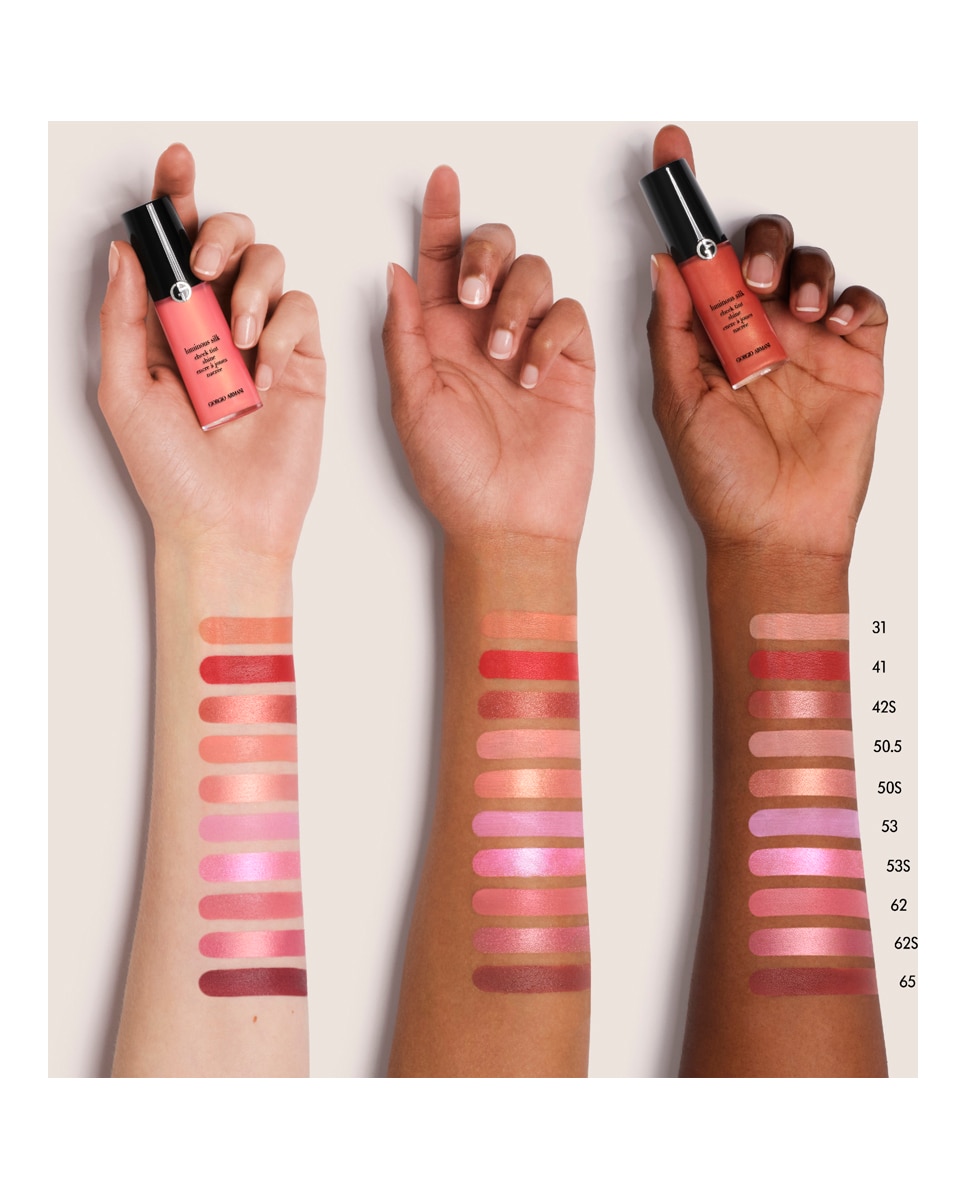 Colorete Líquido Luminous Silk Cheek Tint Shine Armani - Magnetic Mauvey Armani Magnetic Mauvey Armani-4