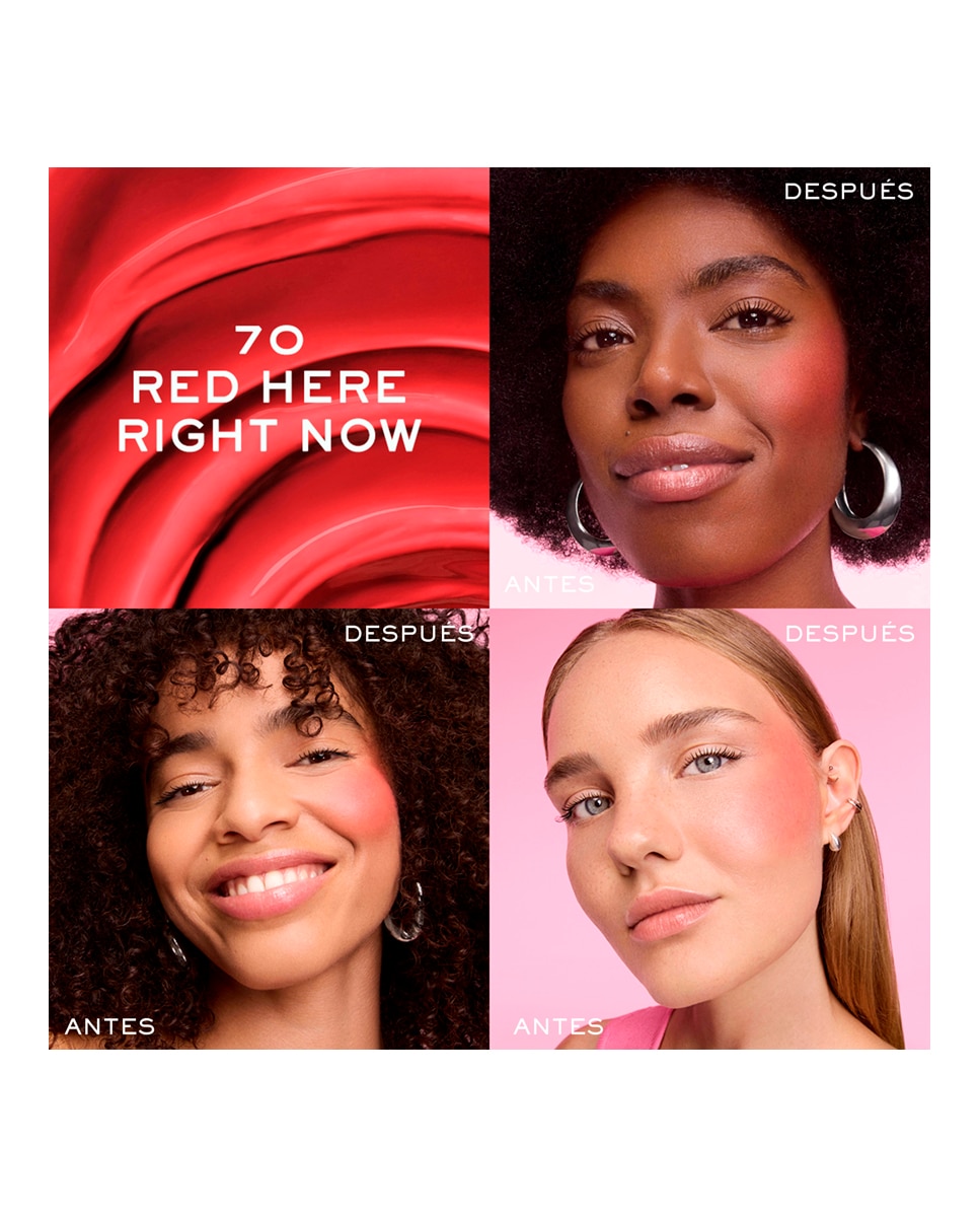 Imagen 5 de Colorete Idôle Lqd Blush 9 Ml Lancôme - 70 Red here right now 9 ml 70 Red here right now
