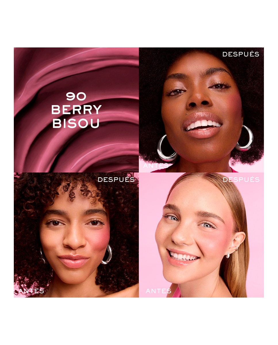 Imagen 5 de Colorete Idôle Lqd Blush 9 Ml Lancôme - 90 Berry Bisou 9 ml 90 Berry Bisou