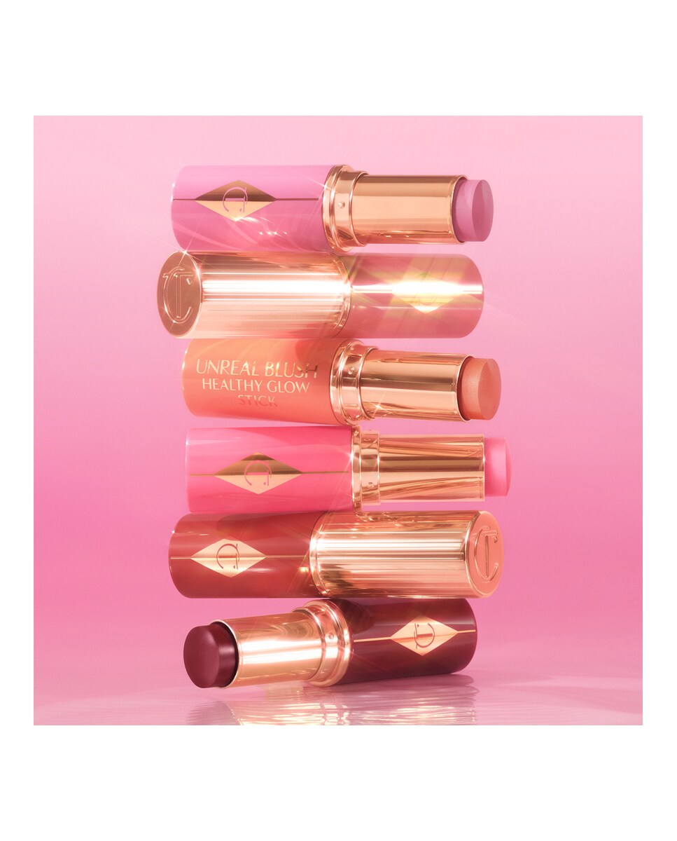 Colorete Unreal Healthy Glow Blush Stick  Charlotte Tilbury PRETTY GLOW-5
