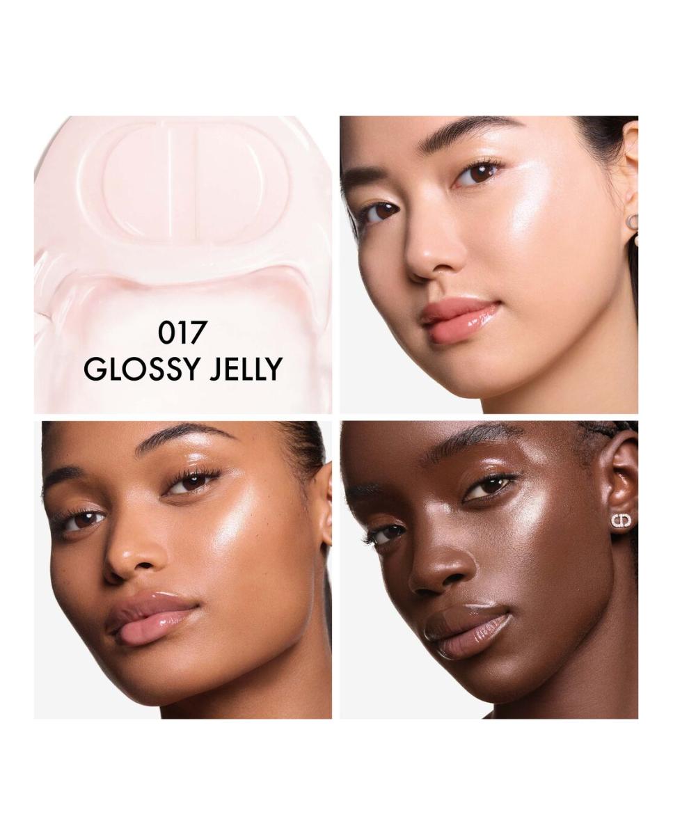 DIOR BACKSTAGE GLASSY GLOW STICK Iluminador bálsamo iridiscente multiuso - 017 Glossy Jelly 017 Glossy Jelly-3