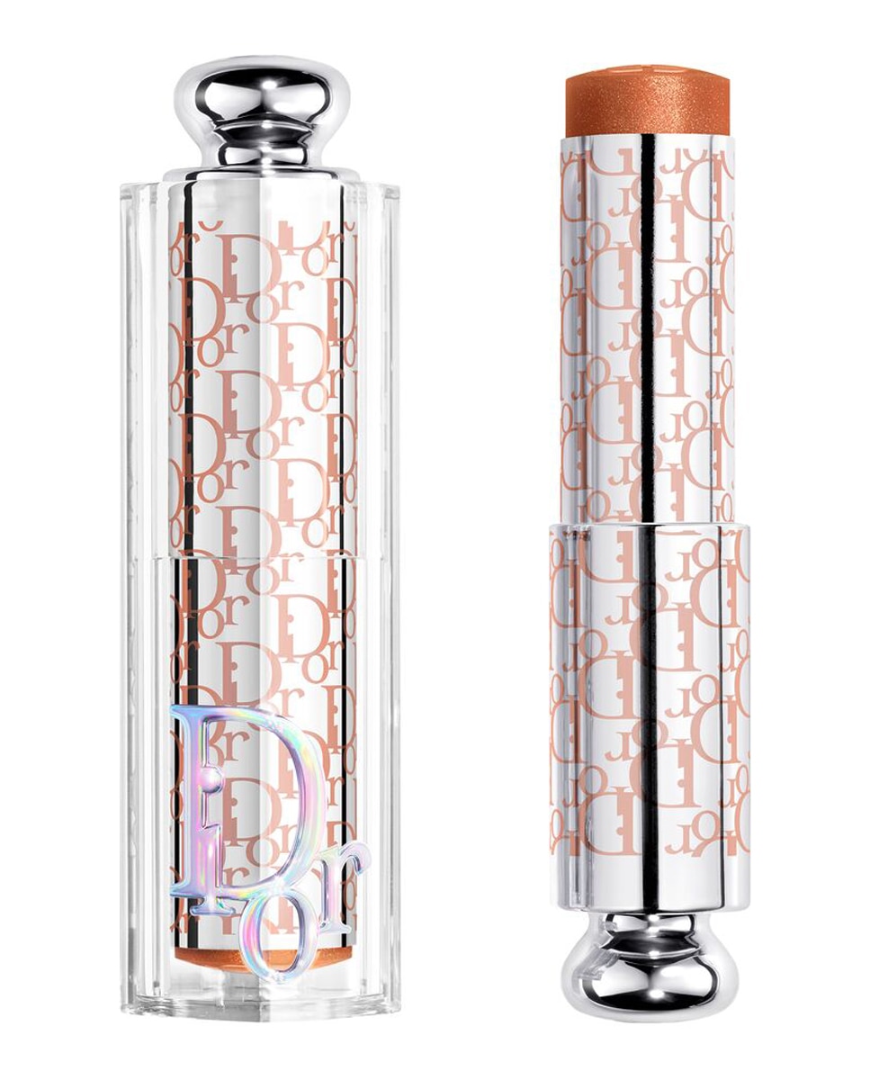 DIOR BACKSTAGE GLASSY GLOW STICK Iluminador bálsamo iridiscente multiuso - 080 Glazed Bronze 080 Glazed Bronze-1