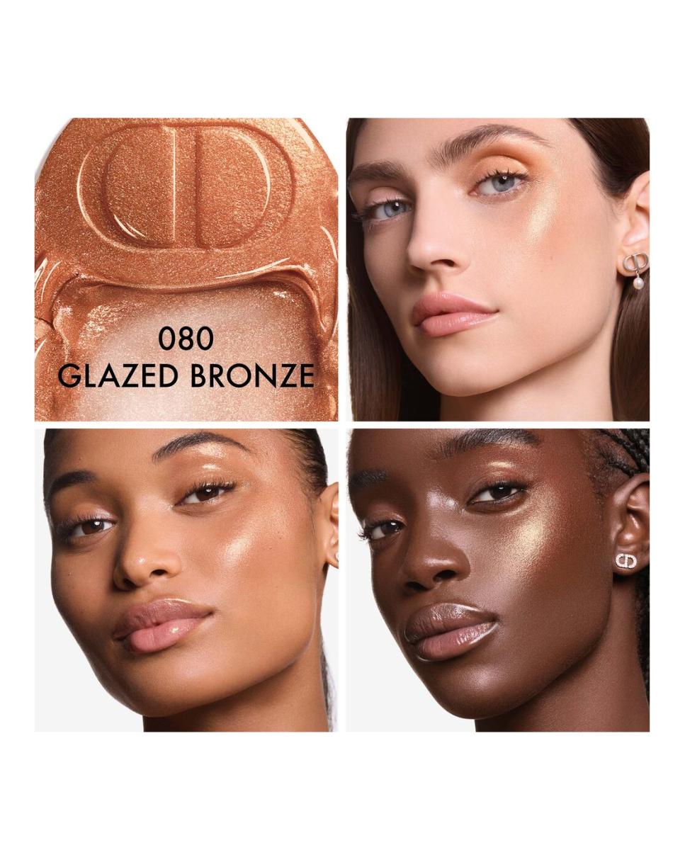 DIOR BACKSTAGE GLASSY GLOW STICK Iluminador bálsamo iridiscente multiuso - 080 Glazed Bronze 080 Glazed Bronze-3