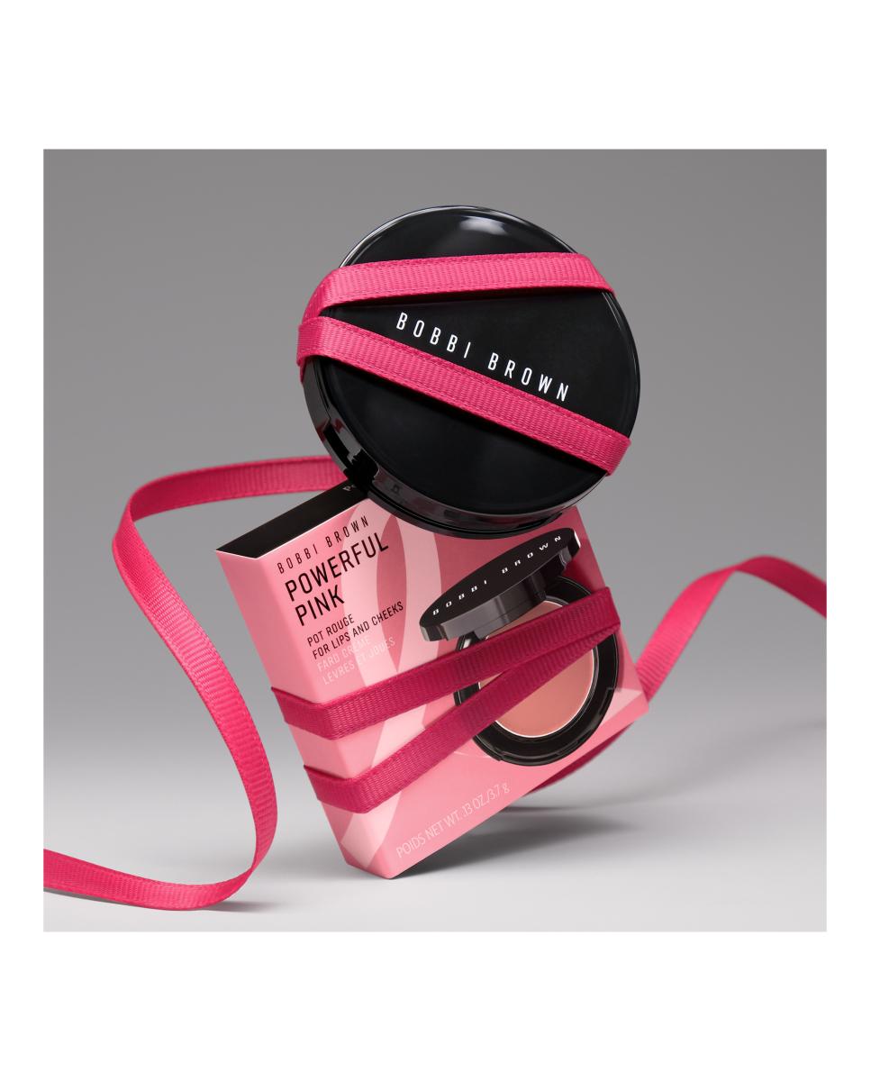 Imagen 3 de Pot Rouge Bobbi Brown - Powerful Pink Crema con color multifunción - POWDER PINK POWDER PINK