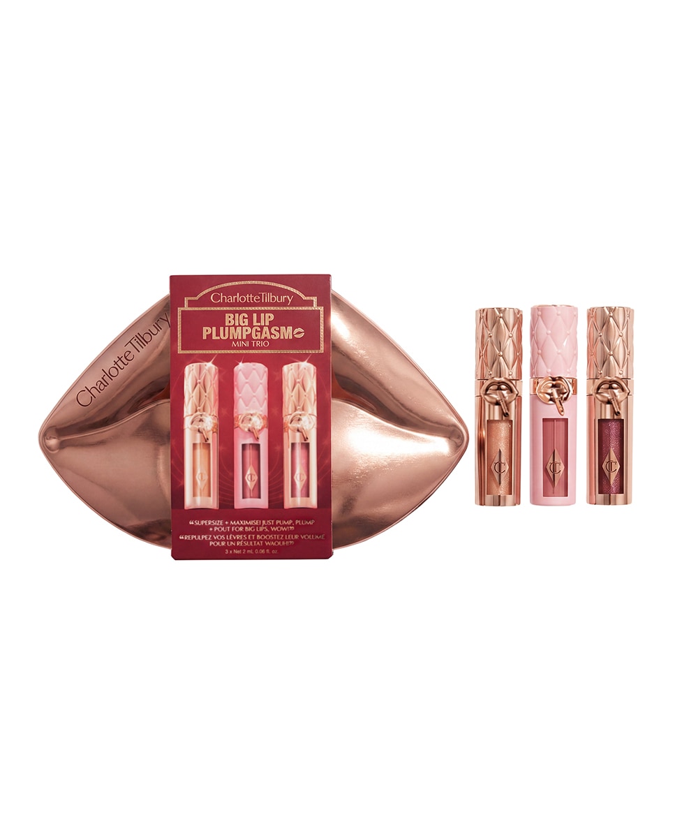 Estuche de Regalo Big Lip Plumgasm Mini Trio de Charlotte Tilbury 1