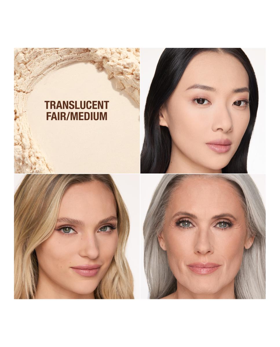 Aibrush Flawless Blur Loose Powder Polvos Sueltos Charlotte Tilbury - Translucent Fair/Medium Translucent Fair/Medium-4