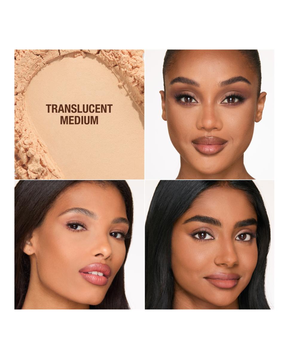 Aibrush Flawless Blur Loose Powder Polvos Sueltos Charlotte Tilbury - Translucent Medium/Tan Translucent Medium/Tan-4