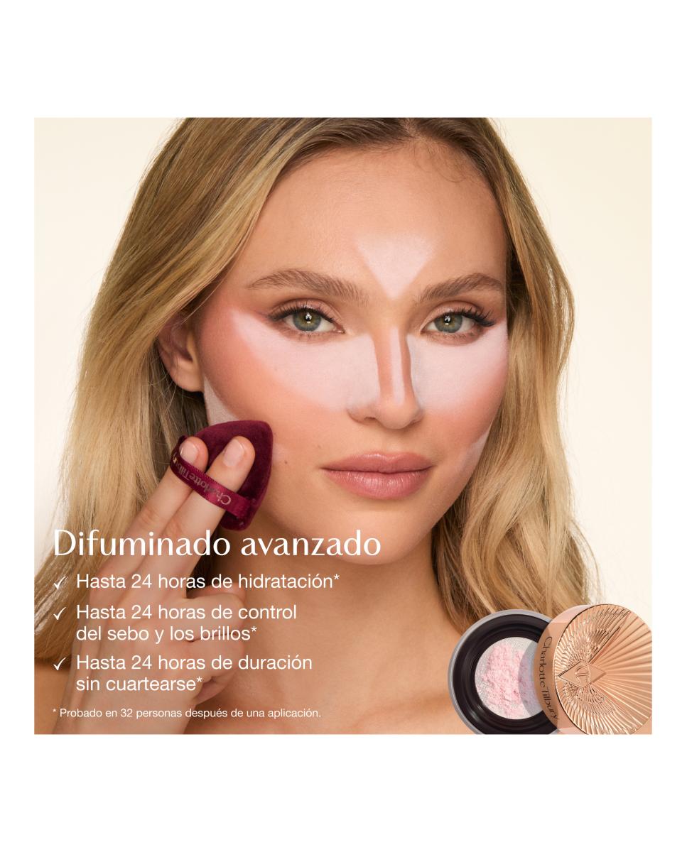 Aibrush Flawless Blur Loose Powder Polvos Sueltos Charlotte Tilbury - Translucent Medium/Tan Translucent Medium/Tan-5