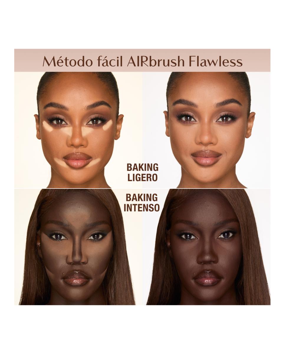 Aibrush Flawless Blur Loose Powder Polvos Sueltos Charlotte Tilbury - Translucent Medium/Tan Translucent Medium/Tan-6