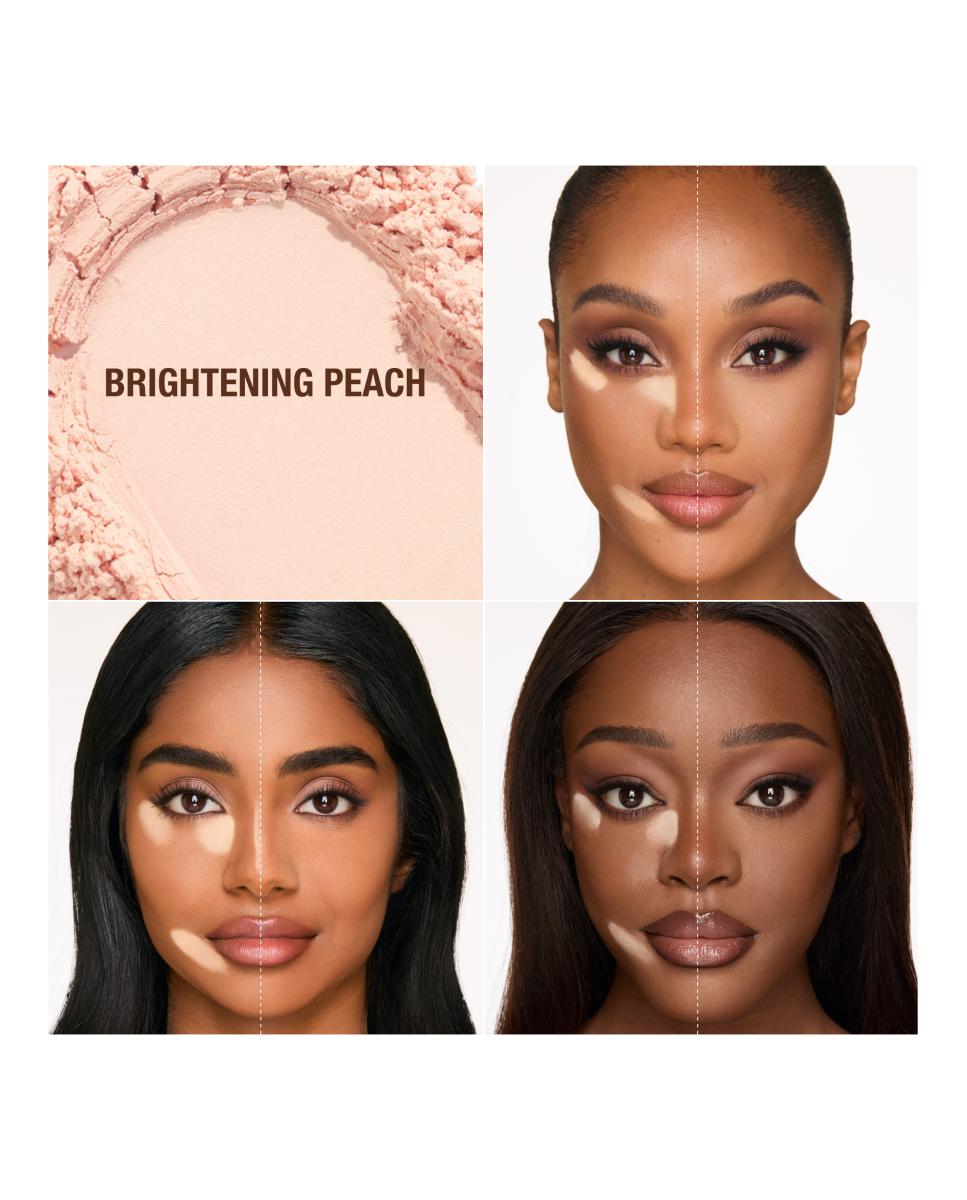 Aibrush Flawless Blur Loose Powder Polvos Sueltos Charlotte Tilbury - Brightening Peach Brightening Peach-4