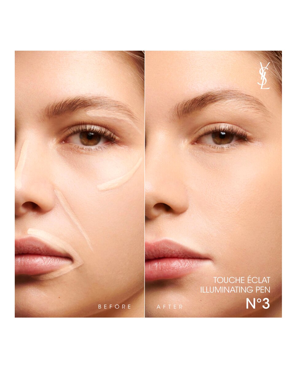 Corrector Iluminador Touche Éclat Yves Saint Laurent - Pêche Lumière 3 2.5 ml Pêche Lumière 3-3