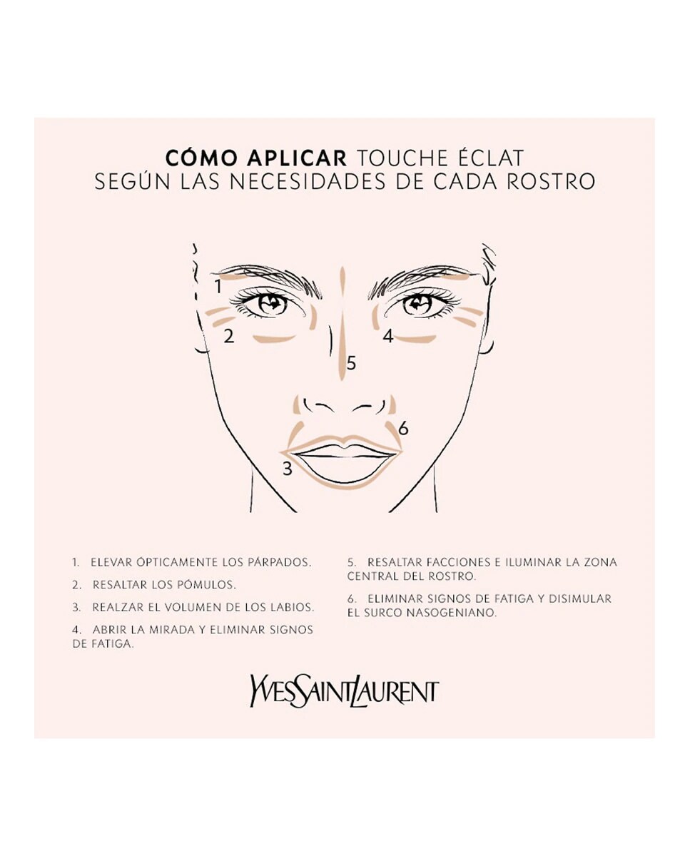 Corrector Iluminador Touche Éclat Yves Saint Laurent Luminous Milk 0-8