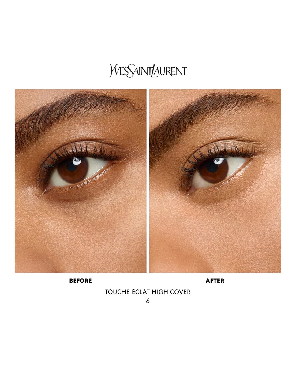 Imagen 5 de Corrector Iluminador Touche Éclat High Cover Yves Saint Laurent - Porcelaine 1 Mocha 6