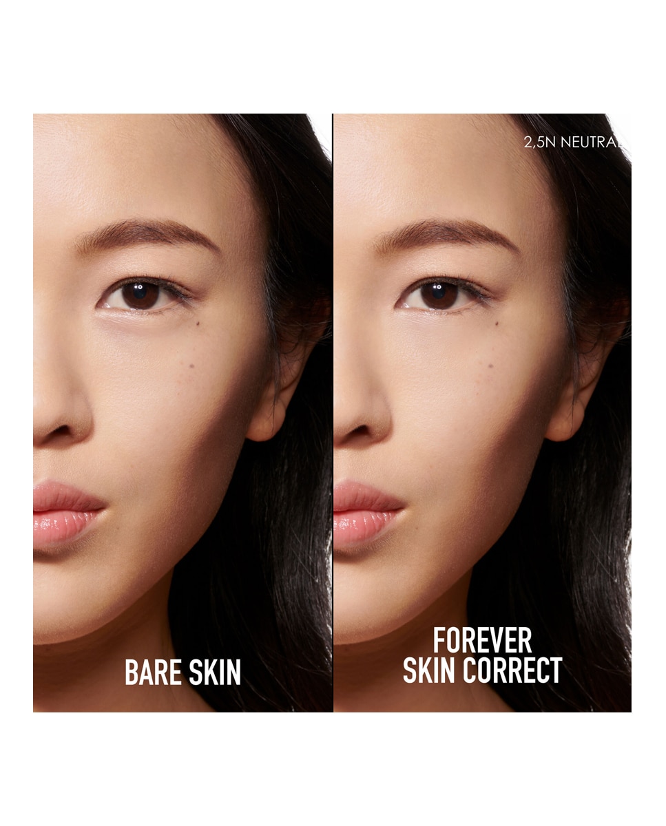 Dior Forever Skin Correct Corrector antiojeras de alta cobertura - duración e hidratación 24 h - 96 % de ingredientes de origen natural - 2,5 N Neutral 2,5 N Neutral-3