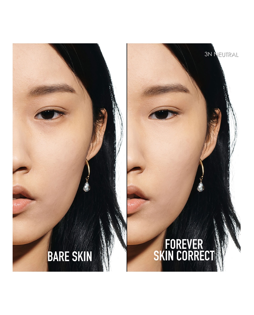 Dior Forever Skin Correct Corrector antiojeras de alta cobertura - duración e hidratación 24 h - 96 % de ingredientes de origen natural - 3 N Neutral 3 N Neutral-3