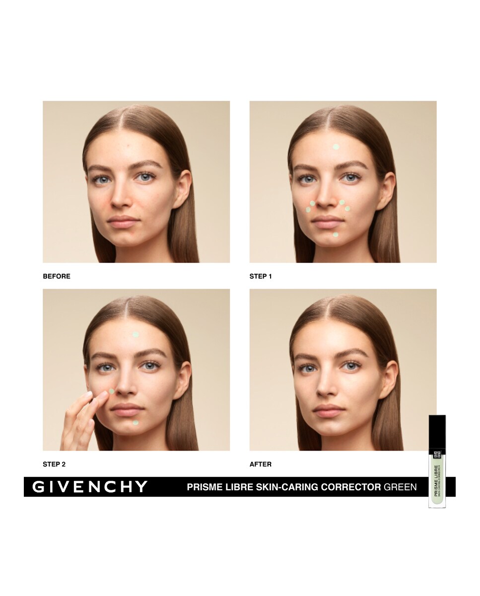 Corrector Prisme Libre Skin-Caring Givenchy Green-4