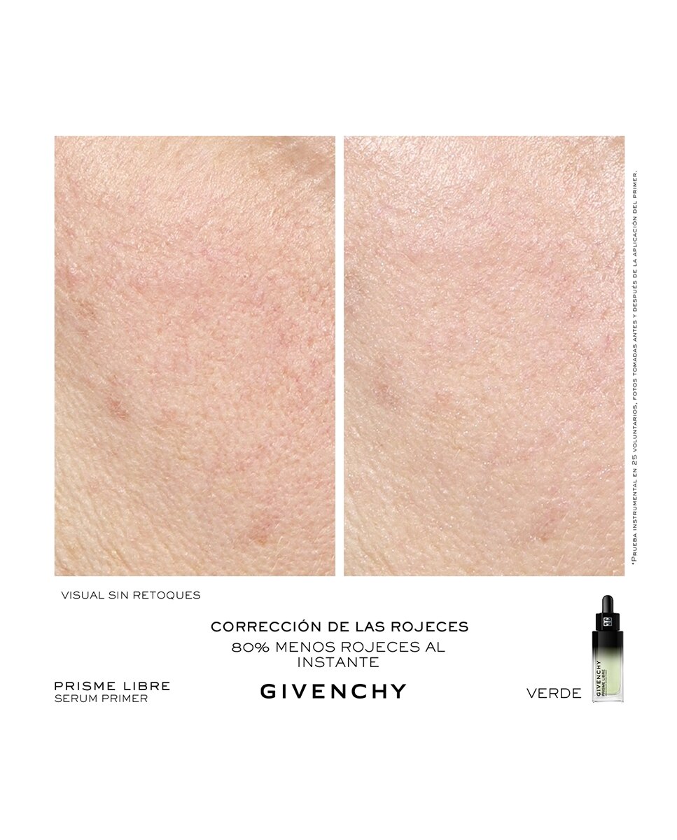 Imagen 4 de Sérum Primer Prisme Libre Skin & Color 30 ml Givenchy - VERDE + VITAMINA B5 VERDE + VITAMINA B5
