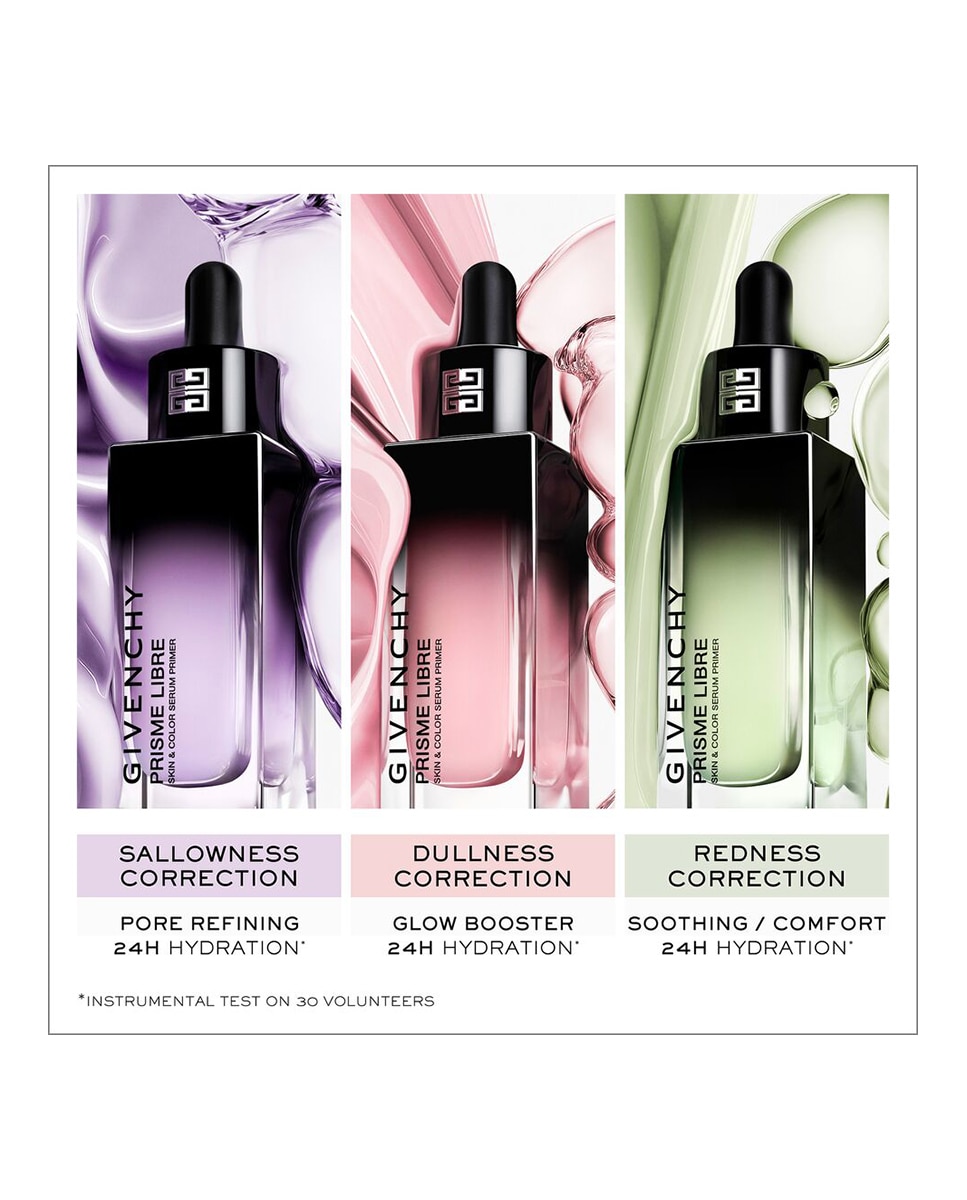 Imagen 4 de Sérum Primer Prisme Libre Skin & Color 30 ml Givenchy - ROSA + VITAMINA C ROSA + VITAMINA C
