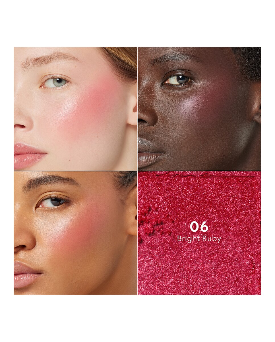 Imagen 6 de Colorete Glow 5,5 g Gucci - 06 - Bright Ruby 06 - Bright Ruby