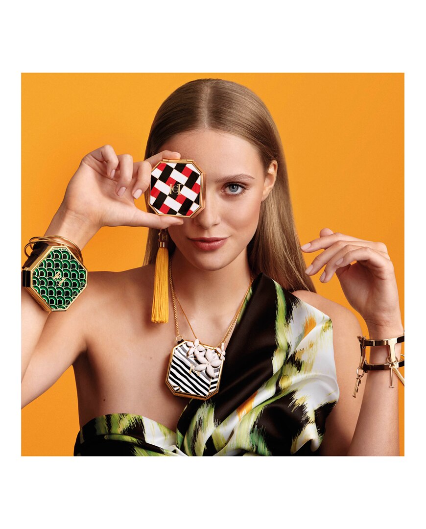 Estampado para estuche The Compact Carolina Herrera - Green Waves Green Waves-6
