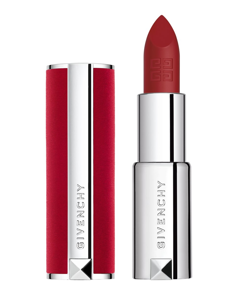 Barra de labios Le Rouge Int Deep Velvet Givenchy - Rouge Grainé 37 Rouge Grainé 37-1