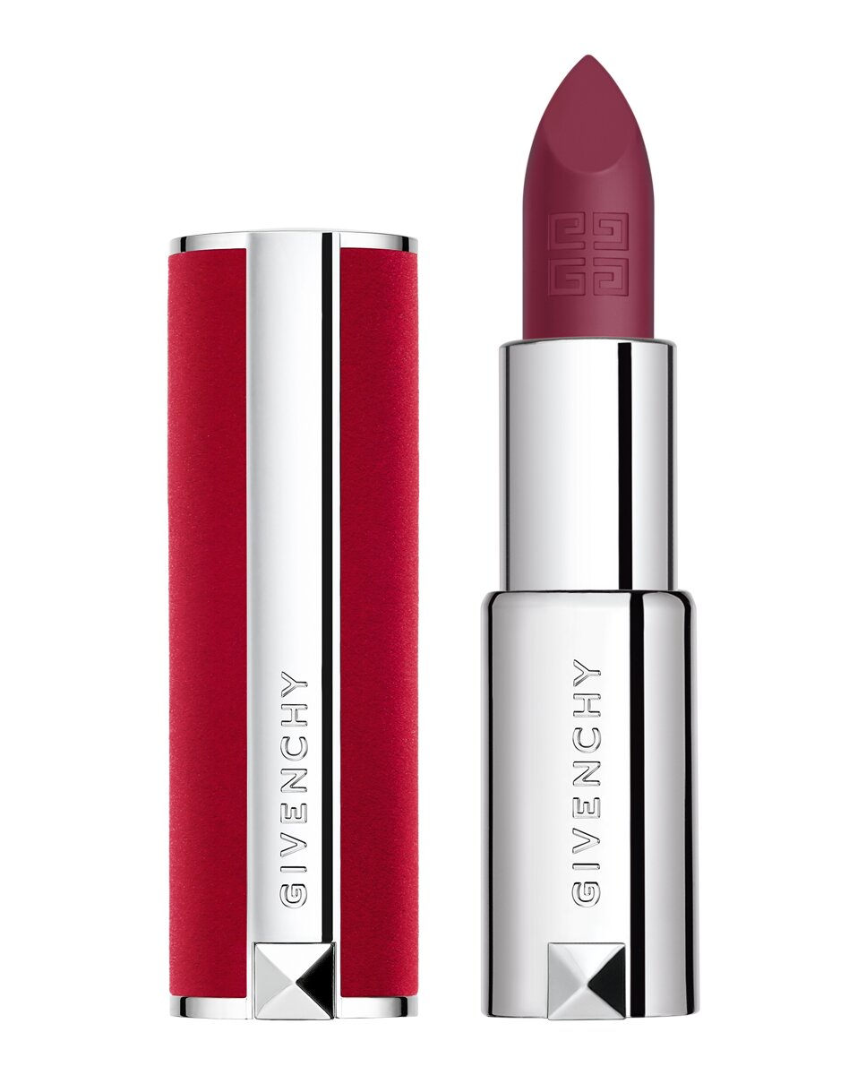 Barra de labios Le Rouge Int Deep Velvet Givenchy - Violet Velours 42 Violet Velours 42-1