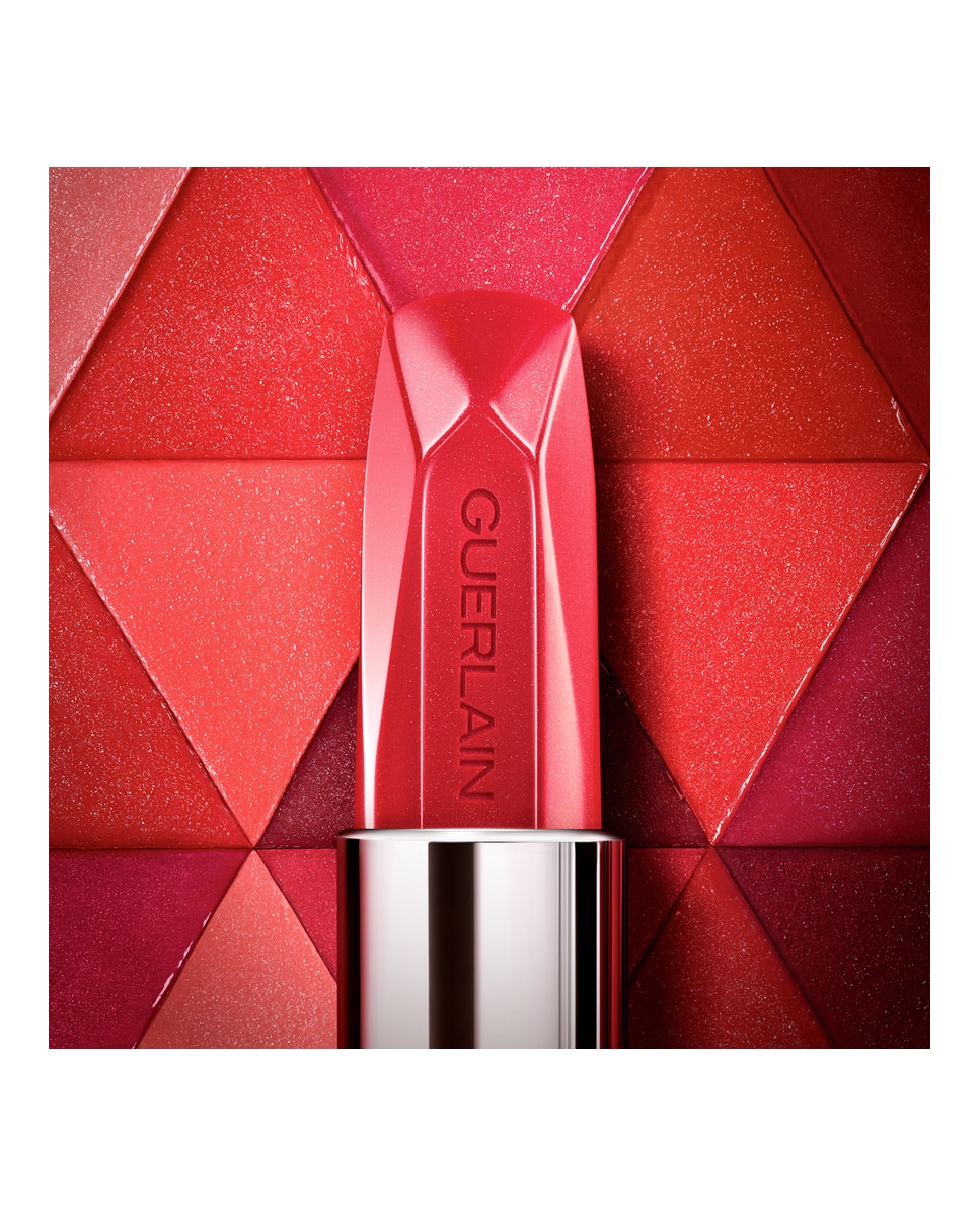 Barra de labios sin carcasa Rouge G Satinada Guerlain - Flaming Red 25 Satin 25S-11