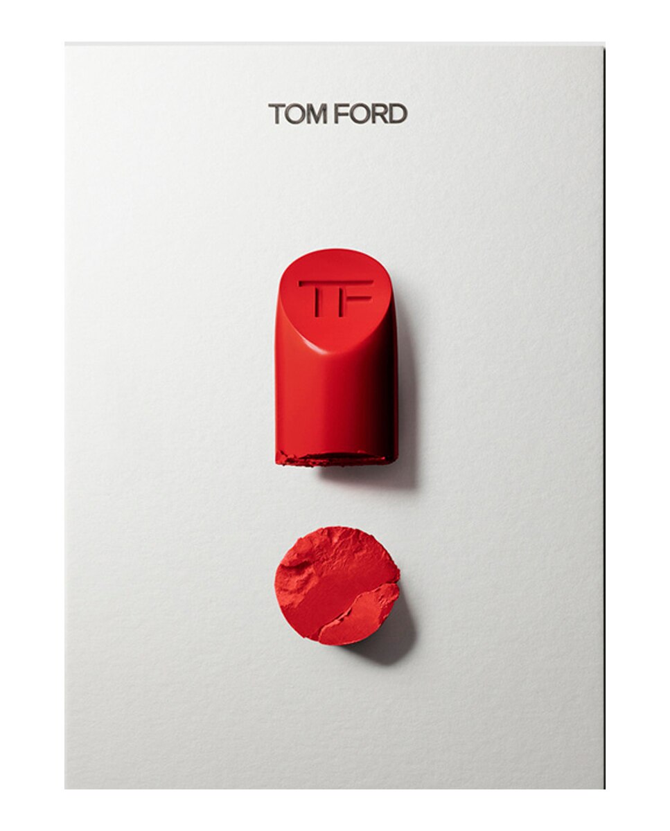 Barra De Labios Lip Color Matte Tom Ford - Scarlet Rouge 3 g Scarlet Rouge-2