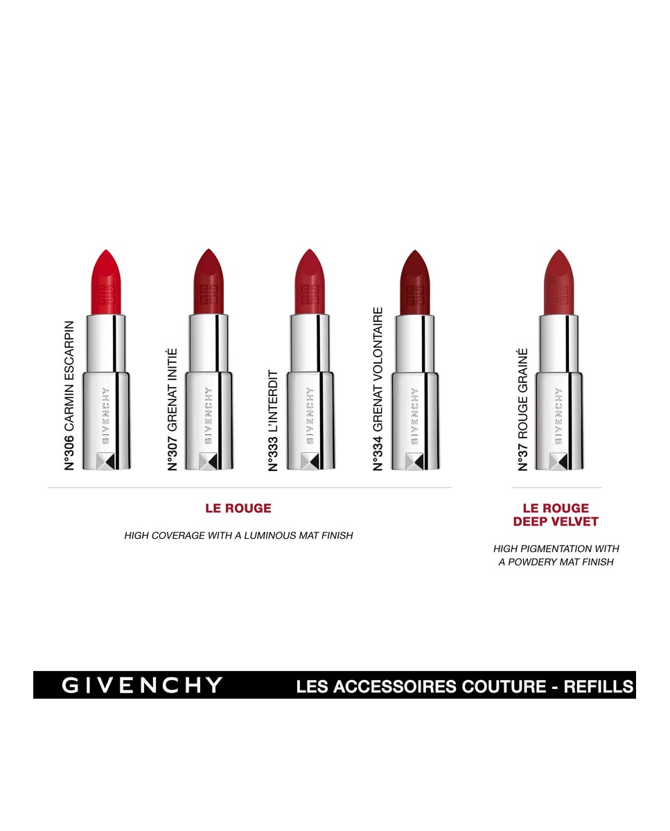 Imagen 4 de Barra de labios Les Accessoires Couture Le Rouge Refill - Nº 333 Nº 37