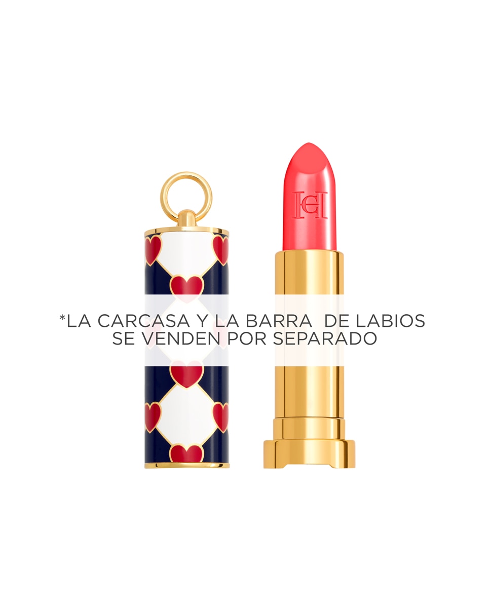 Barra de Labios Fabulous Kiss The Lipstick Efecto Satinado Carolina Herrera - 371 Burning Rose 3,5 g 371 Burning Rose-4